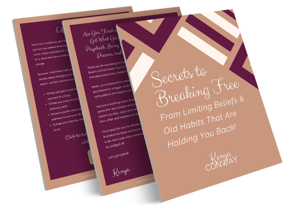 Image of "Secrets to Breaking Free From Limiting Beliefs & Old Habits That Are Holding You Back!"